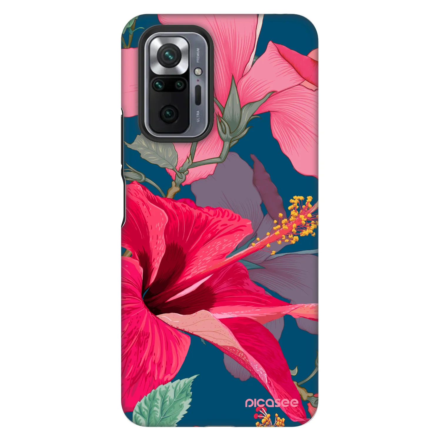 Picasee Fashion Case für Xiaomi Redmi Note 10 Pro - Hibiscus