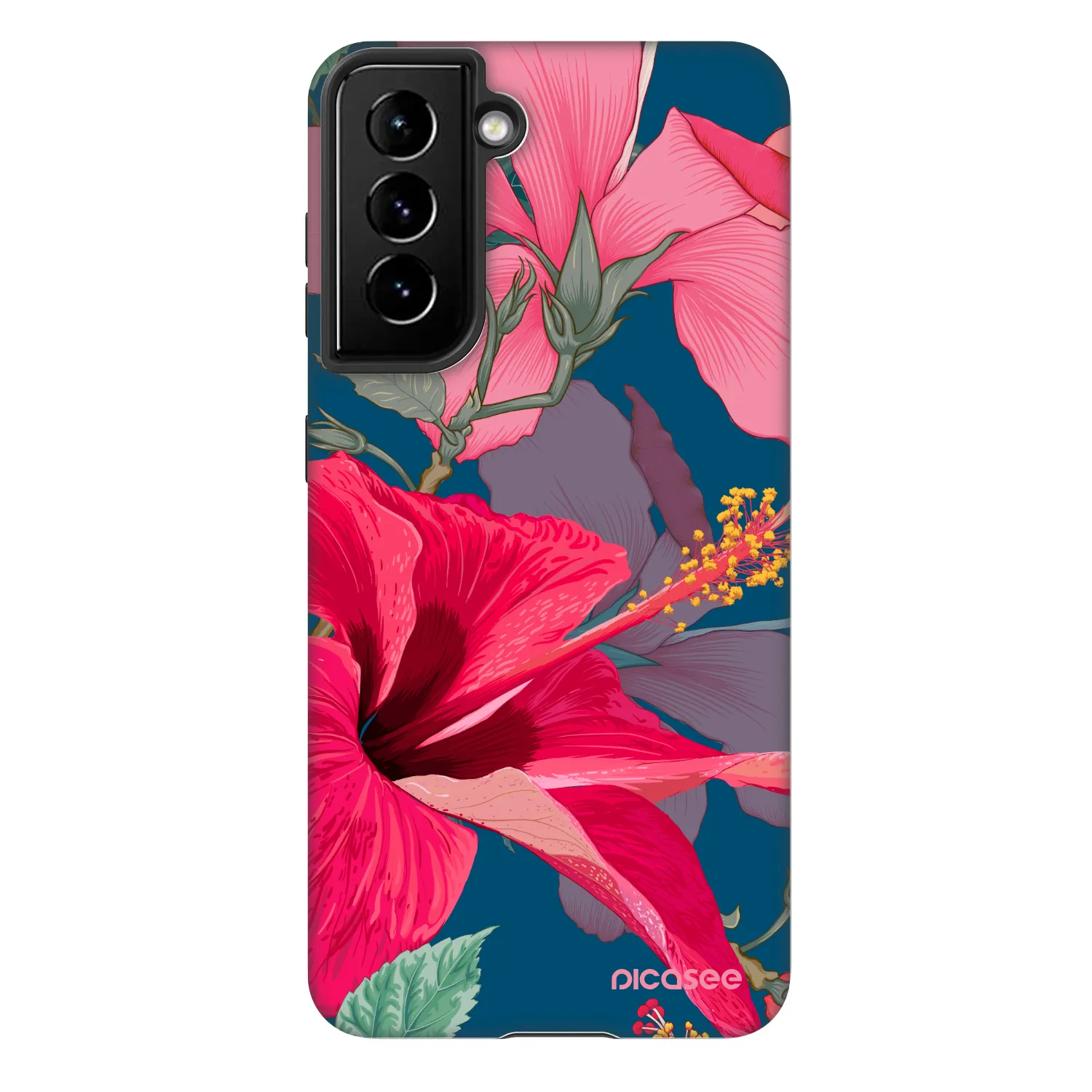 Picasee Fashion Case für Samsung Galaxy S21 FE 5G - Hibiscus
