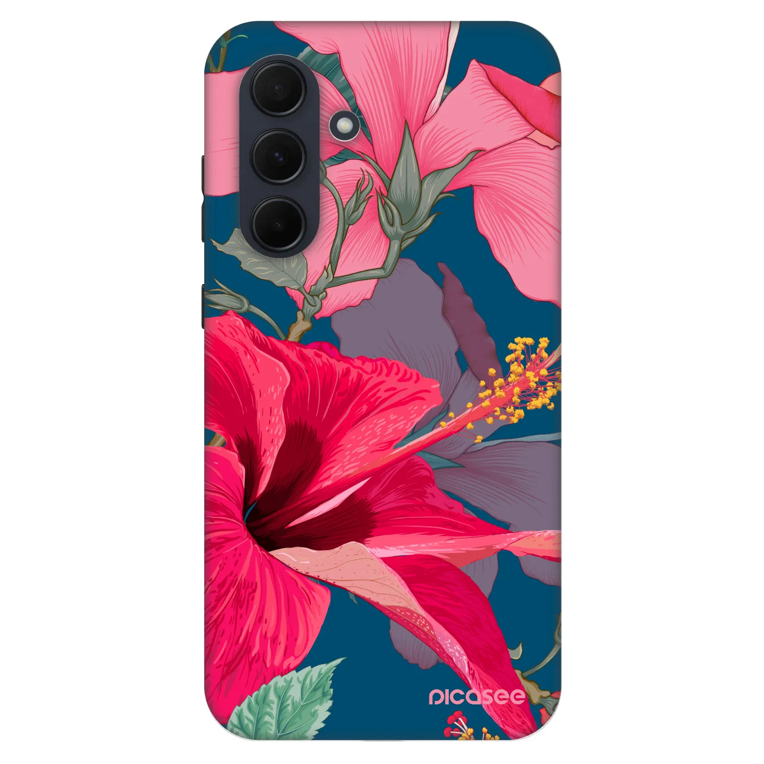 Picasee Fashion Case für Samsung Galaxy A35 5G A356B - Hibiscus