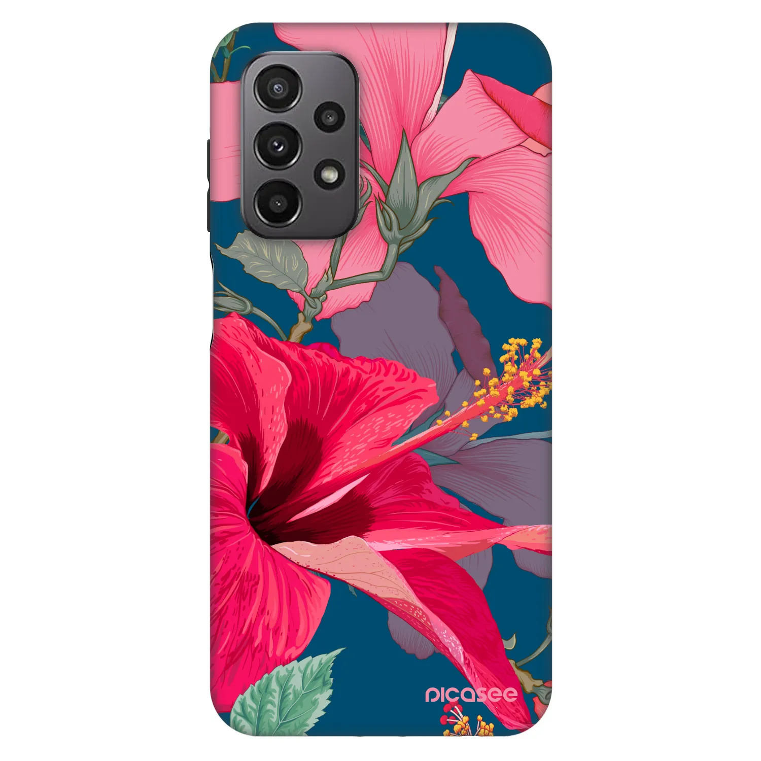 Picasee Fashion Case für Samsung Galaxy A23 A236B 5G - Hibiscus