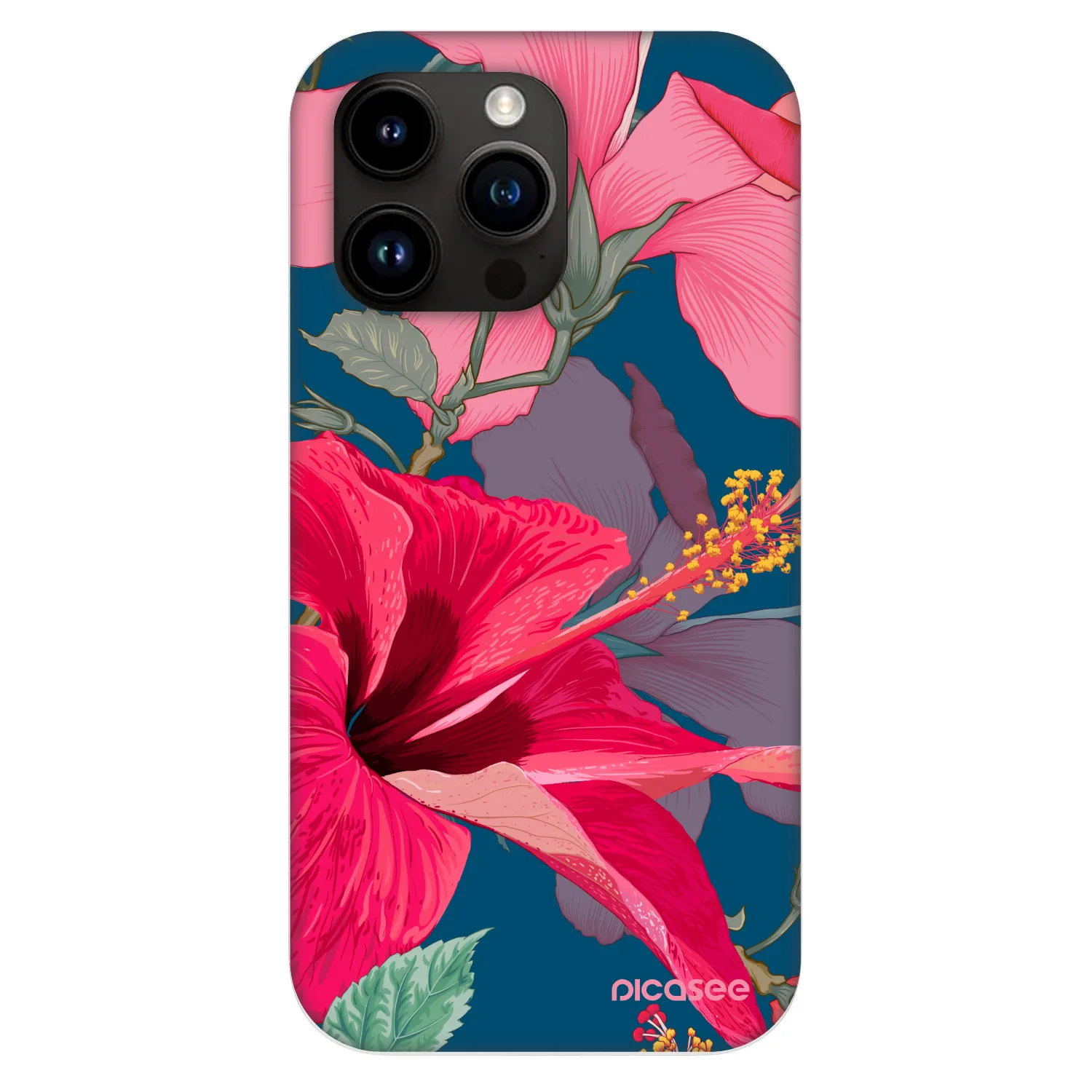Picasee Fashion Case MagSafe für Apple iPhone 13 Pro - Hibiscus