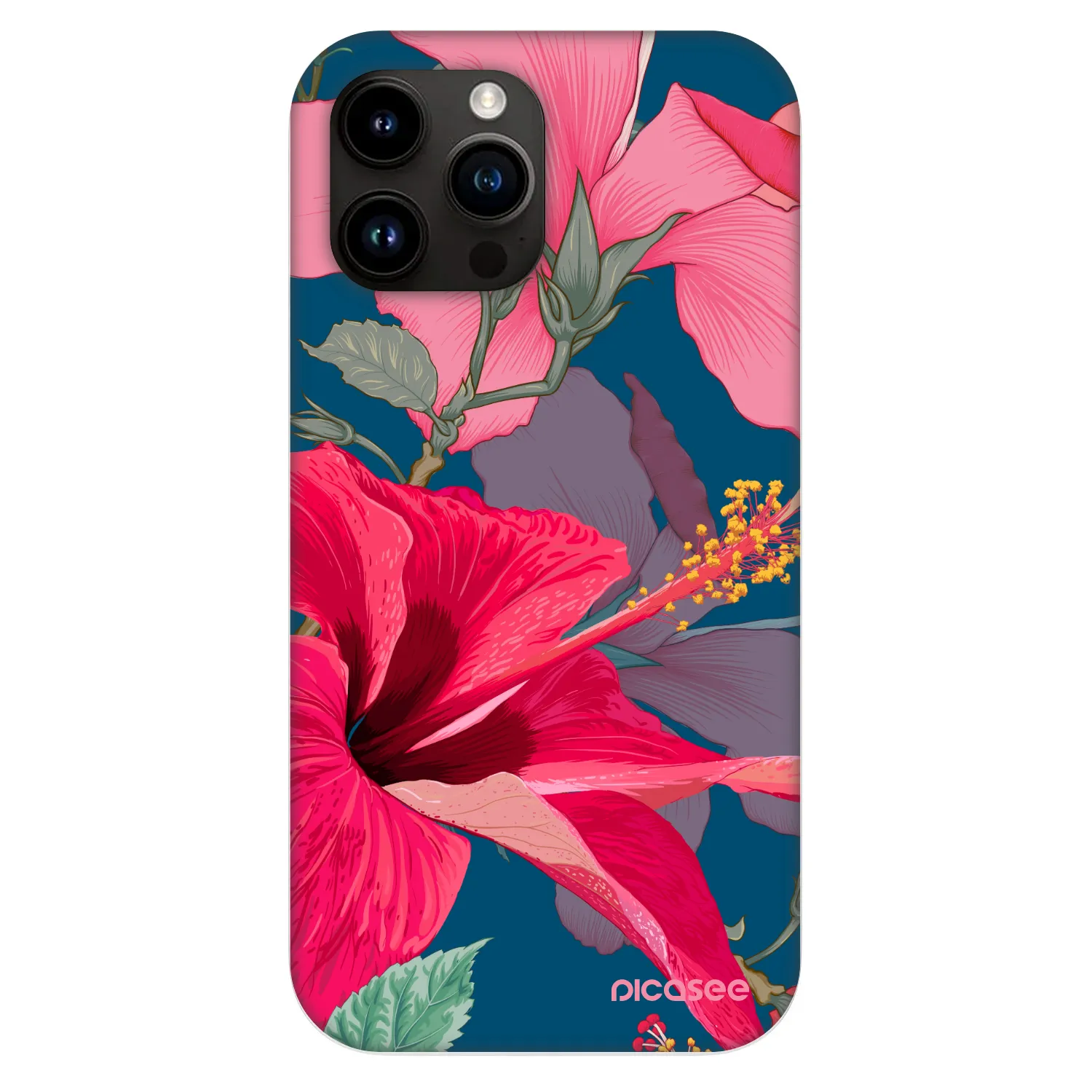 Picasee Fashion Case MagSafe für Apple iPhone 13 Pro Max - Hibiscus