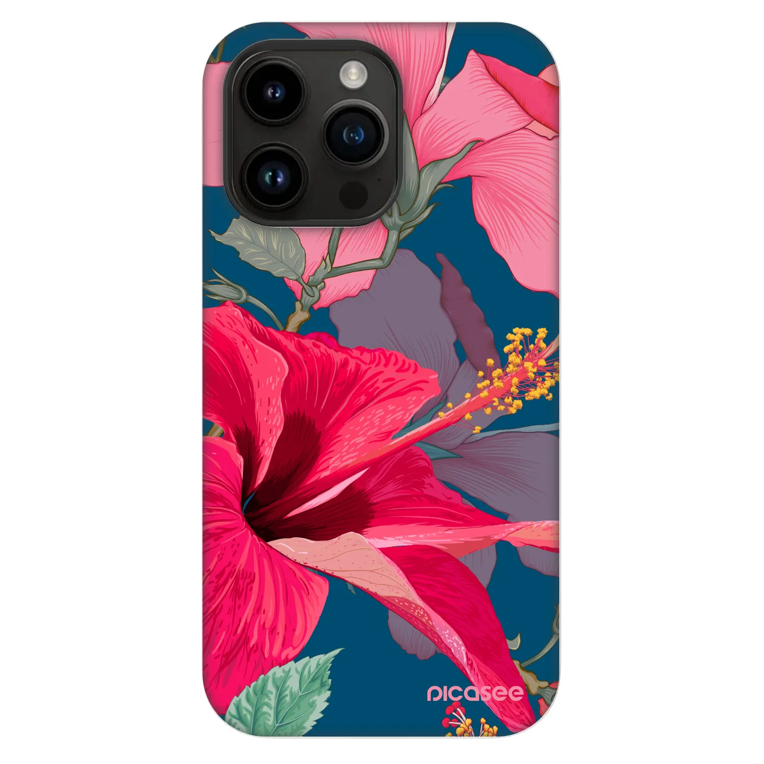 Picasee Fashion Case MagSafe für Apple iPhone 14 Pro Max - Hibiscus