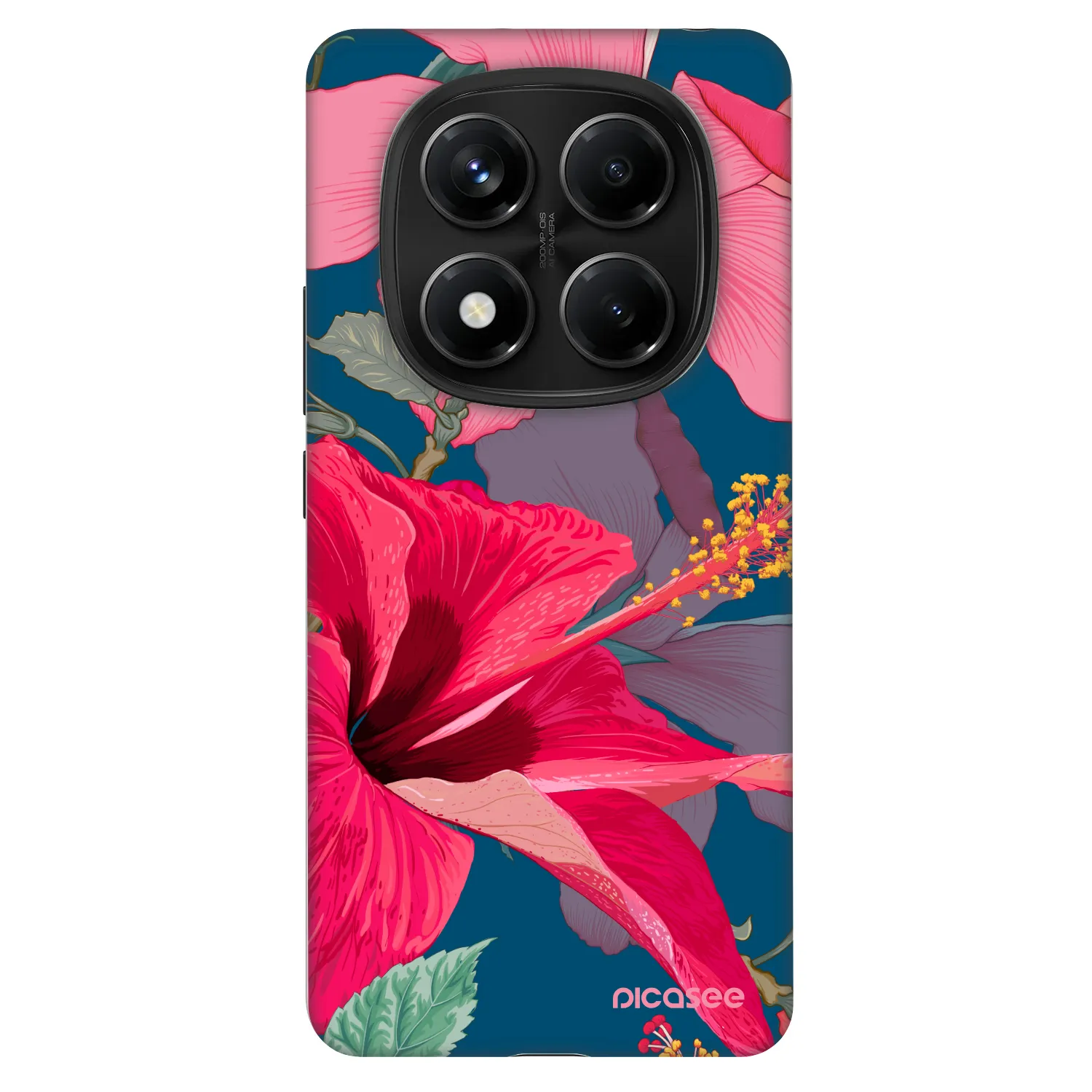 Picasee Fashion Case für Xiaomi Redmi Note 14 Pro 4G - Hibiscus