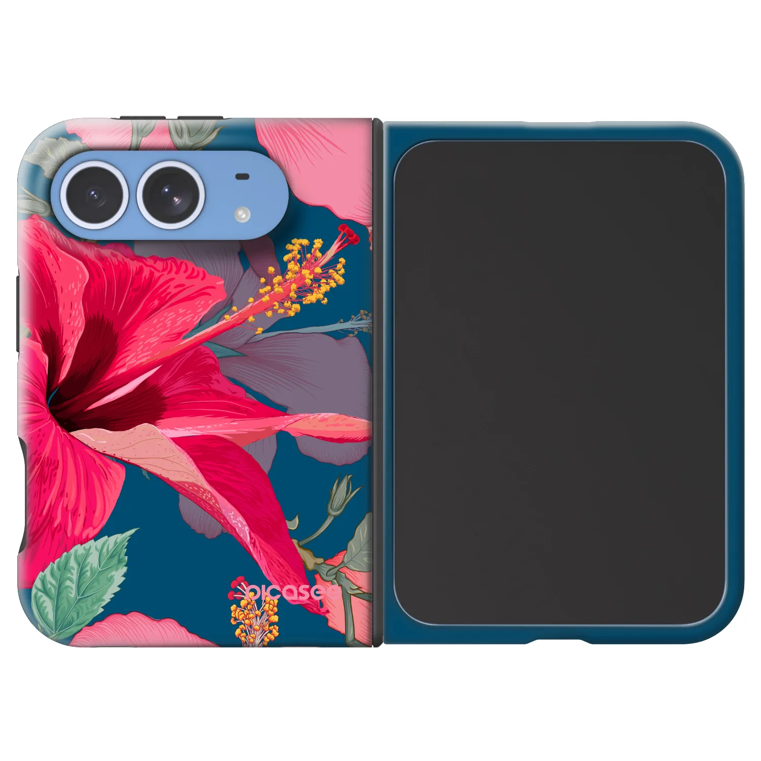 Picasee Fashion Case MagSafe für Apple iPhone Duo - Hibiscus