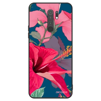 Hülle für Xiaomi Redmi 9 - Hibiscus
