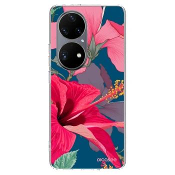 Hülle für Huawei P50 - Hibiscus