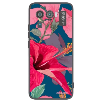 Picasee Xiaomi Mi 11 Ultra Hülle - Schwarzes Silikon - Hibiscus