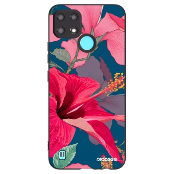 Hülle für Realme C21 - Hibiscus