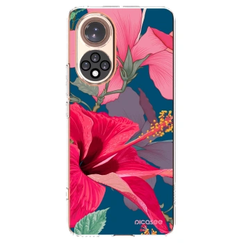Picasee Honor 50 5G Hülle - Transparentes Silikon - Hibiscus