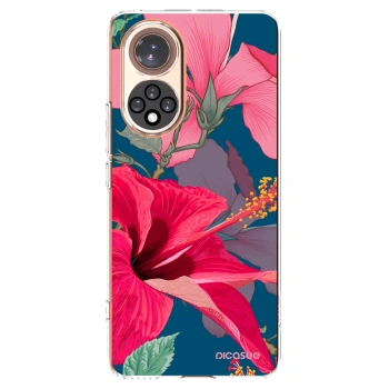 Picasee Huawei Nova 9 Hülle - Transparentes Silikon - Hibiscus