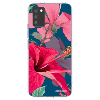 Hülle für Samsung Galaxy A03s A037G - Hibiscus