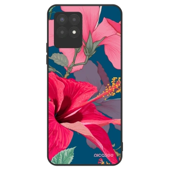 Hülle für Realme 8i - Hibiscus