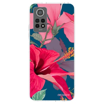 Picasee Xiaomi Redmi Note 12 Pro 4G Hülle - Transparentes Silikon - Hibiscus