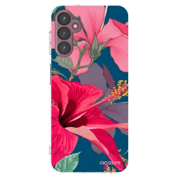 Picasee Samsung Galaxy A05s A057G Hülle - Transparentes Silikon - Hibiscus