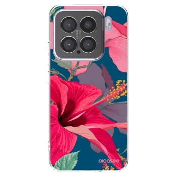 Picasee Xiaomi 15 Hülle - Transparentes Silikon - Hibiscus