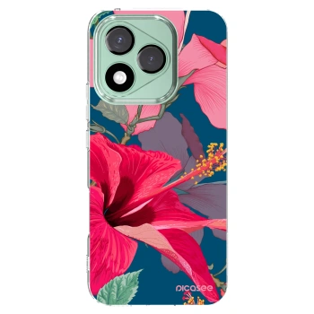 Picasee Honor 400 Lite 5G Hülle - Transparentes Silikon - Hibiscus