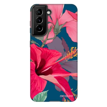 Hülle für Samsung Galaxy S21 5G G991B - Hibiscus