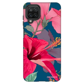 Hülle für Samsung Galaxy A12 A125F - Hibiscus