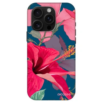 Picasee Fashion Case MagSafe für Apple iPhone 16 Pro - Hibiscus