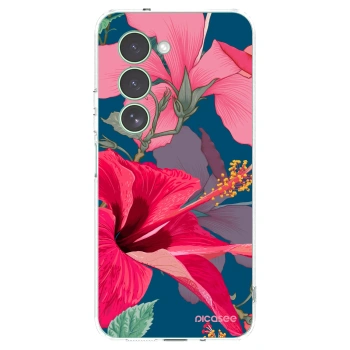 Picasee Xiaomi Redmi 15 5G Hülle - Transparentes Silikon - Hibiscus
