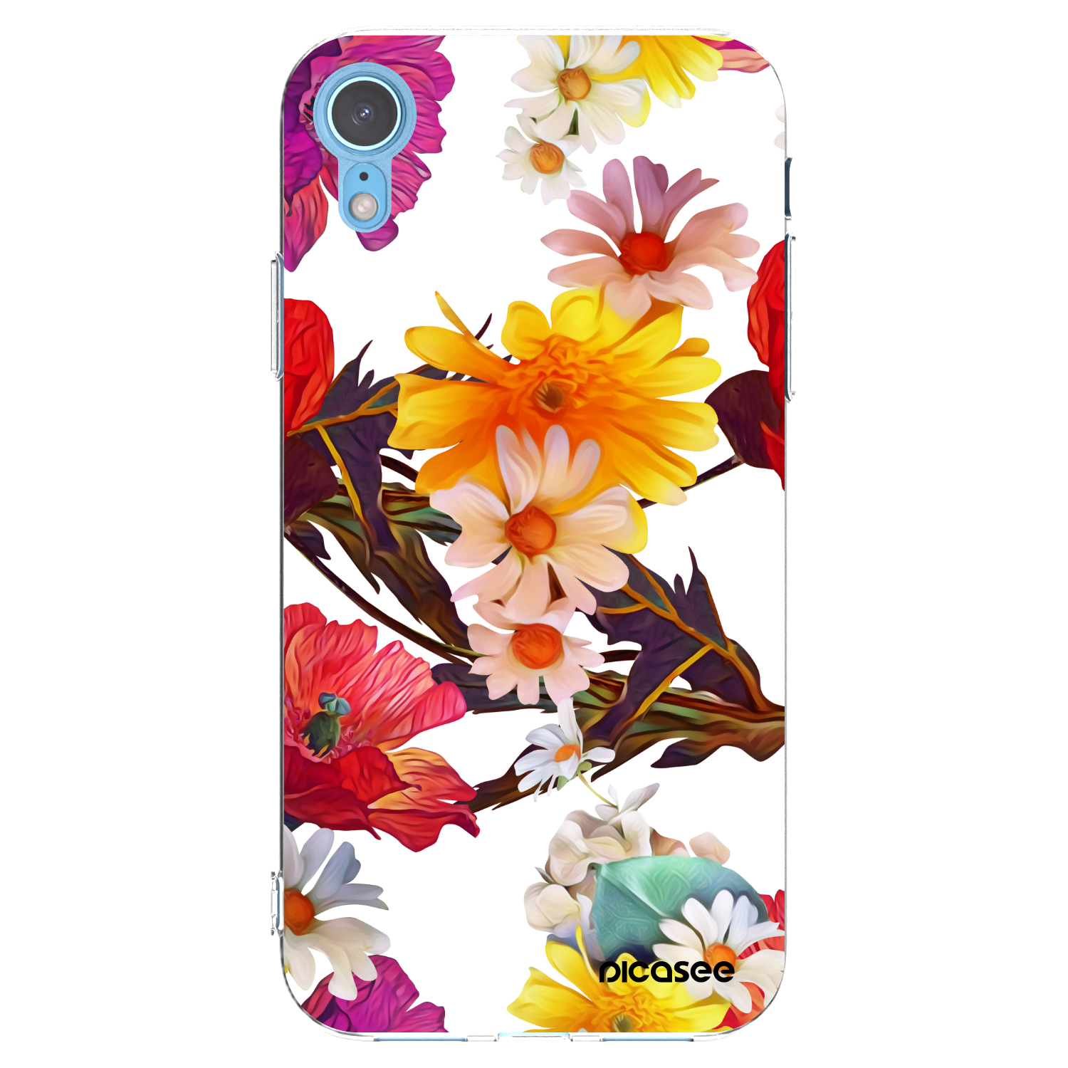 Picasee Apple iPhone XR Hülle - Transparentes Silikon - Meadow