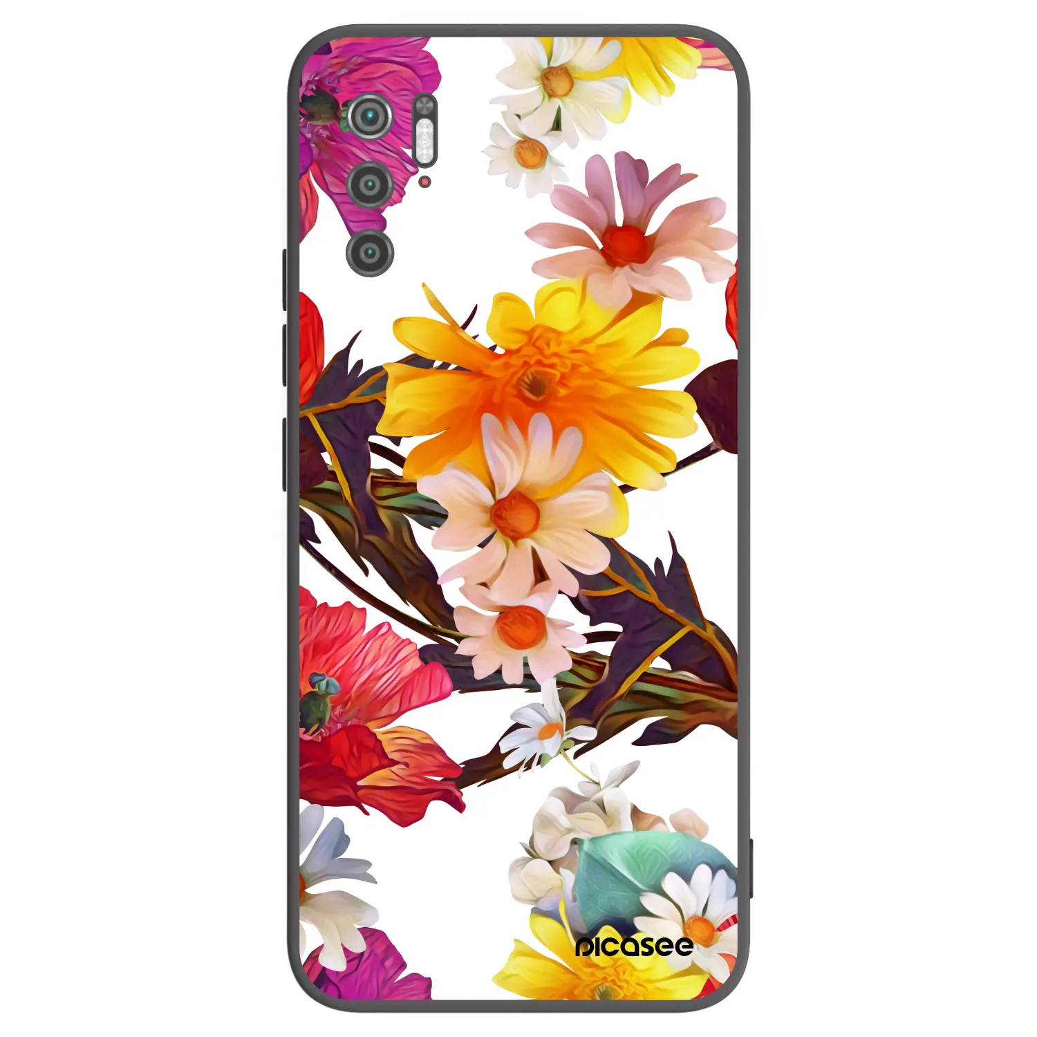 Picasee Xiaomi Poco M3 Pro 5G Hülle - Schwarzes Silikon - Meadow