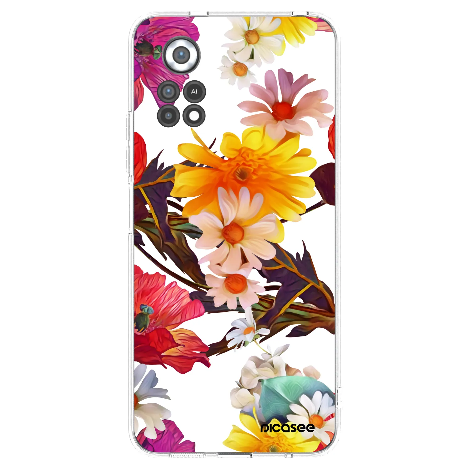 Picasee Xiaomi Poco X4 Pro 5G Hülle - Transparentes Silikon - Meadow