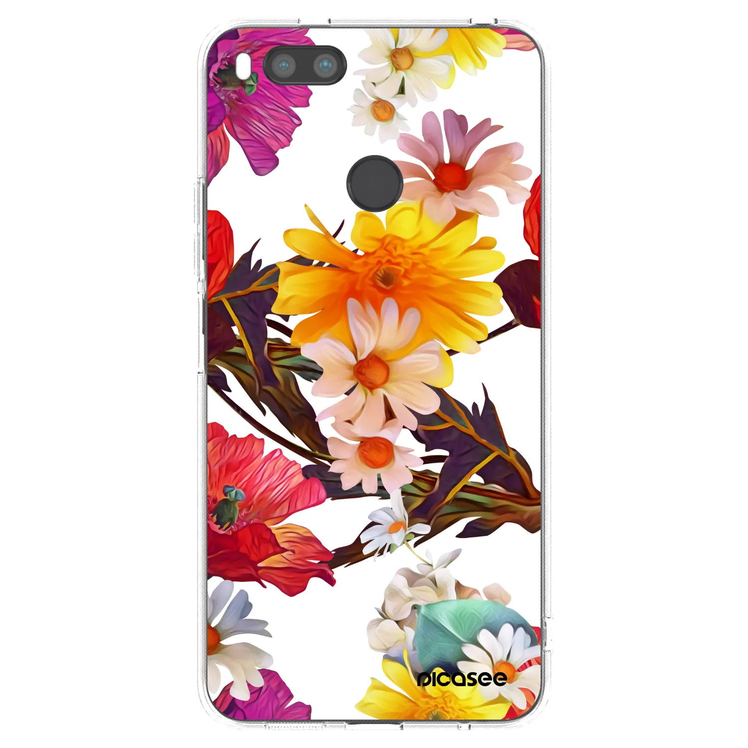 Picasee Xiaomi Redmi A1 Hülle - Transparentes Silikon - Meadow