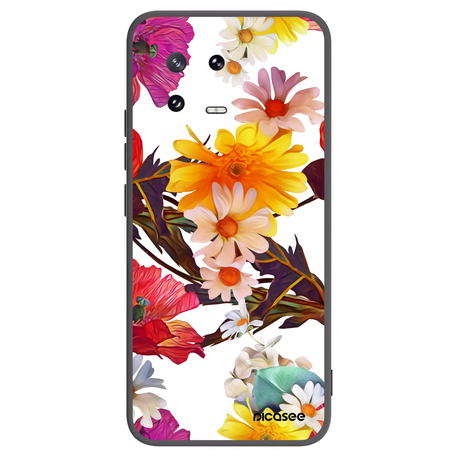 Picasee Xiaomi 13 Pro Hülle - Schwarzes Silikon - Meadow