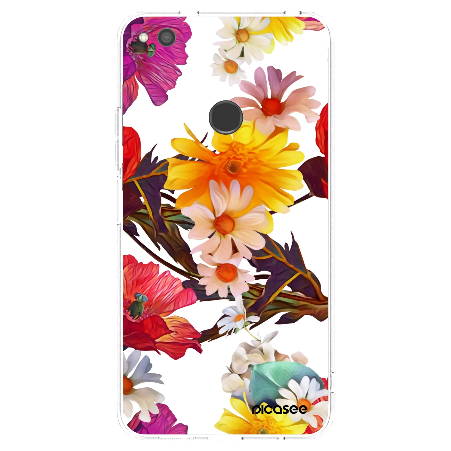 Picasee Huawei P9 Lite 2017 Hülle - Transparentes Silikon - Meadow