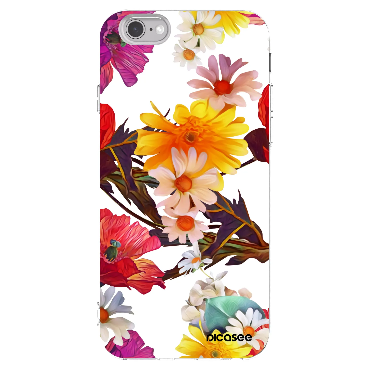 Picasee Apple iPhone 6/6S Hülle - Transparentes Silikon - Meadow