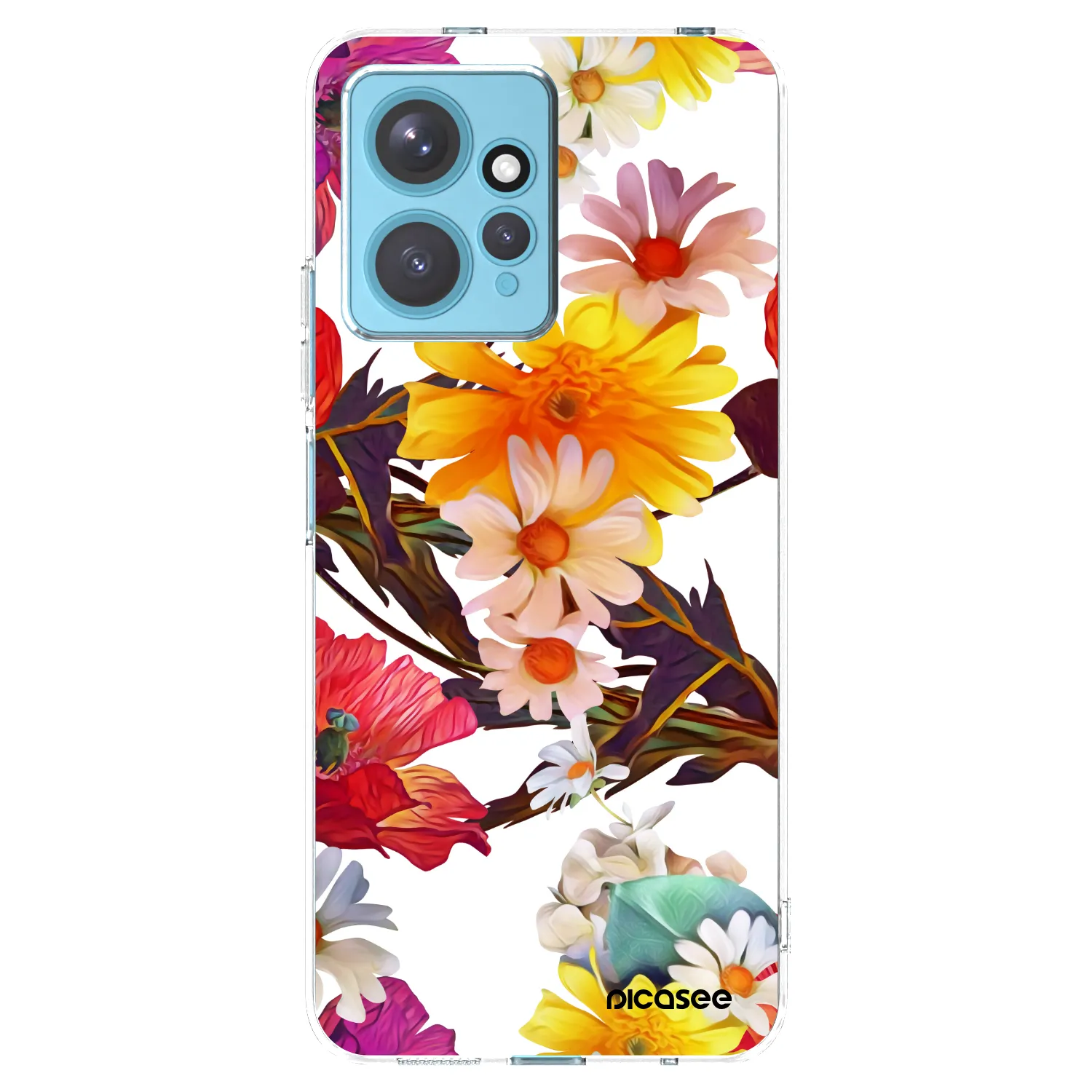 Picasee Xiaomi Redmi Note 12 4G Hülle - Transparentes Silikon - Meadow