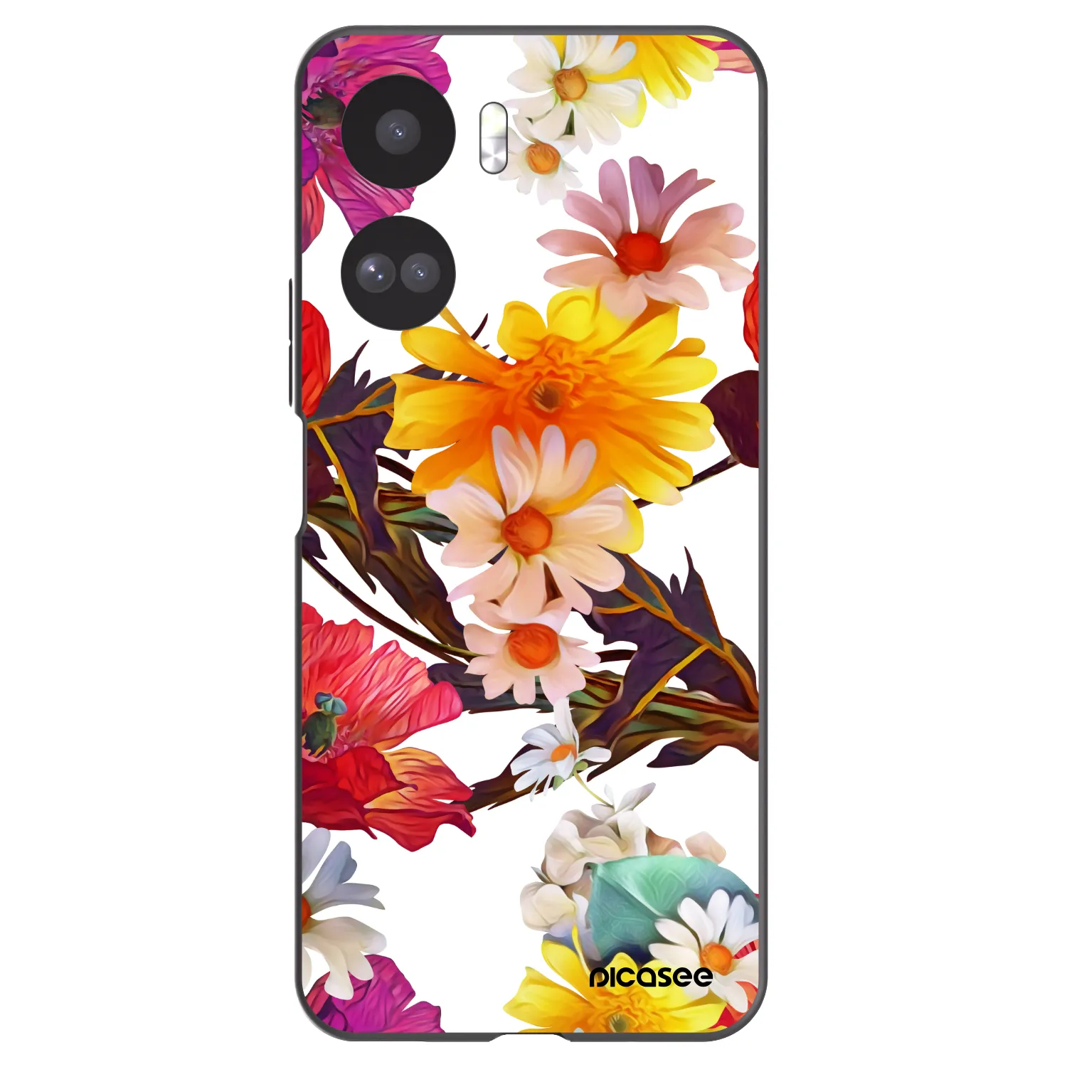 Picasee Honor 90 Lite 5G Hülle - Schwarzes Silikon - Meadow