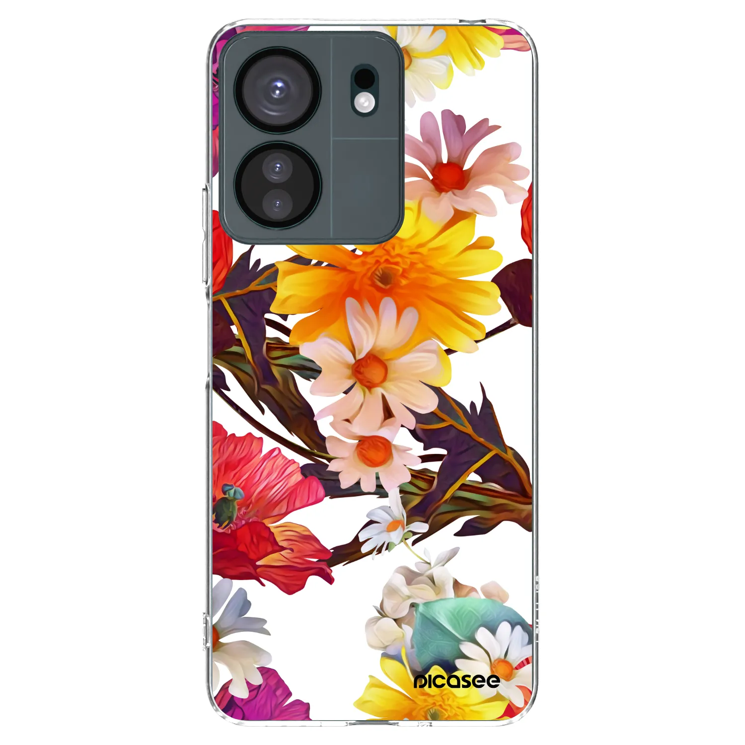 Picasee Xiaomi Redmi 13C 4G Hülle - Transparentes Silikon - Meadow