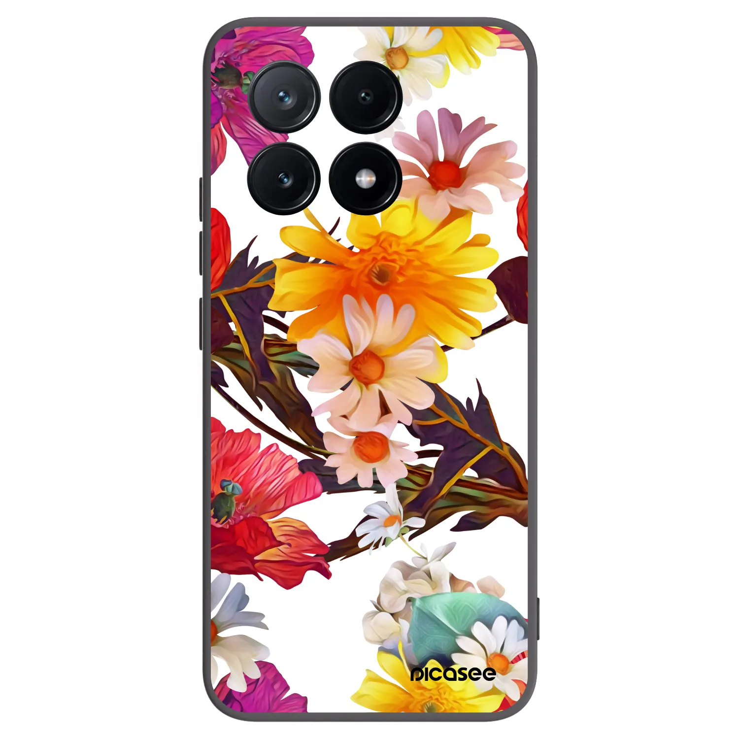 Picasee Xiaomi Poco X6 Pro Hülle - Schwarzes Silikon - Meadow