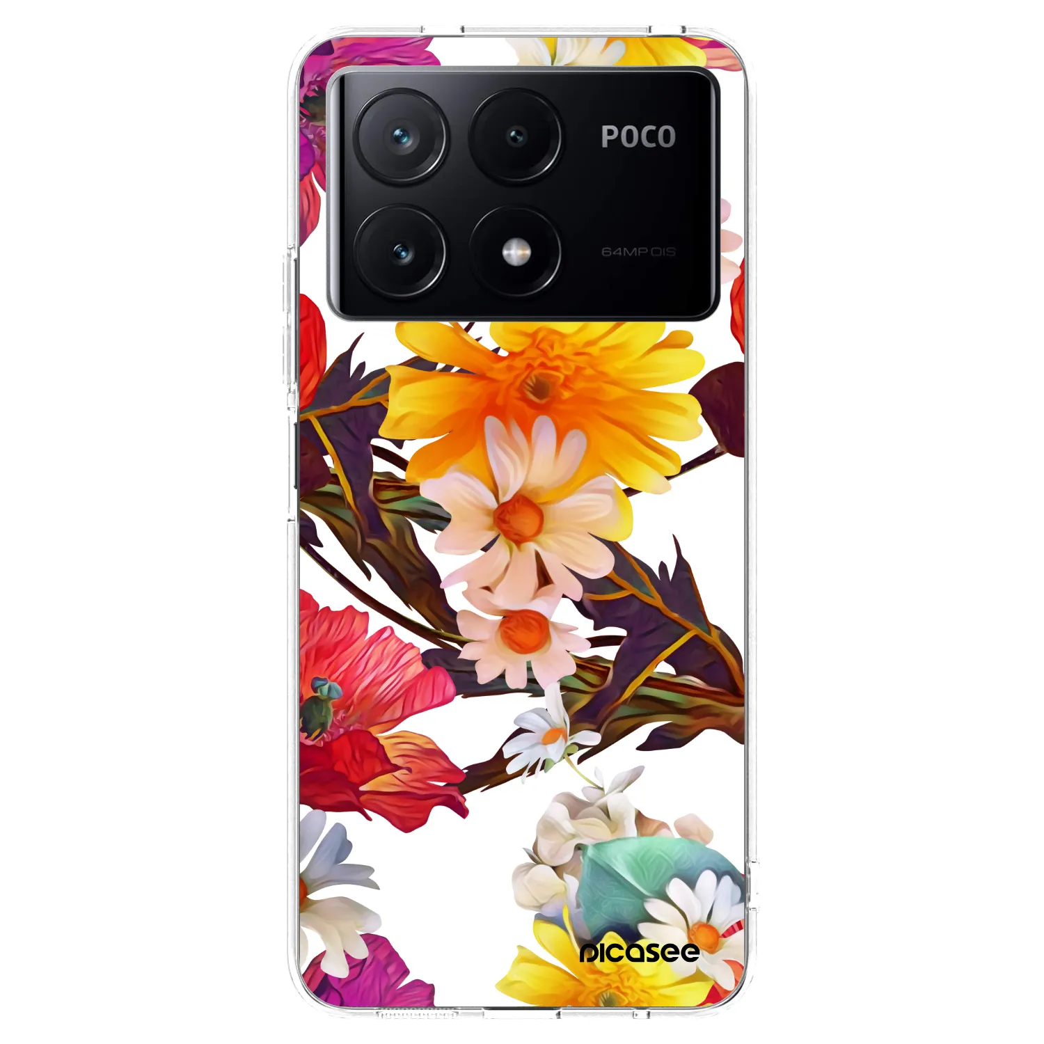 Picasee Xiaomi Poco X6 Pro Hülle - Transparentes Silikon - Meadow