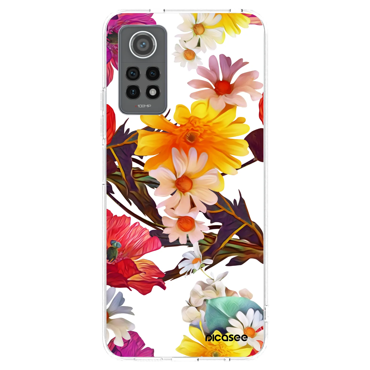Picasee Xiaomi Redmi Note 12 Pro 4G Hülle - Transparentes Silikon - Meadow