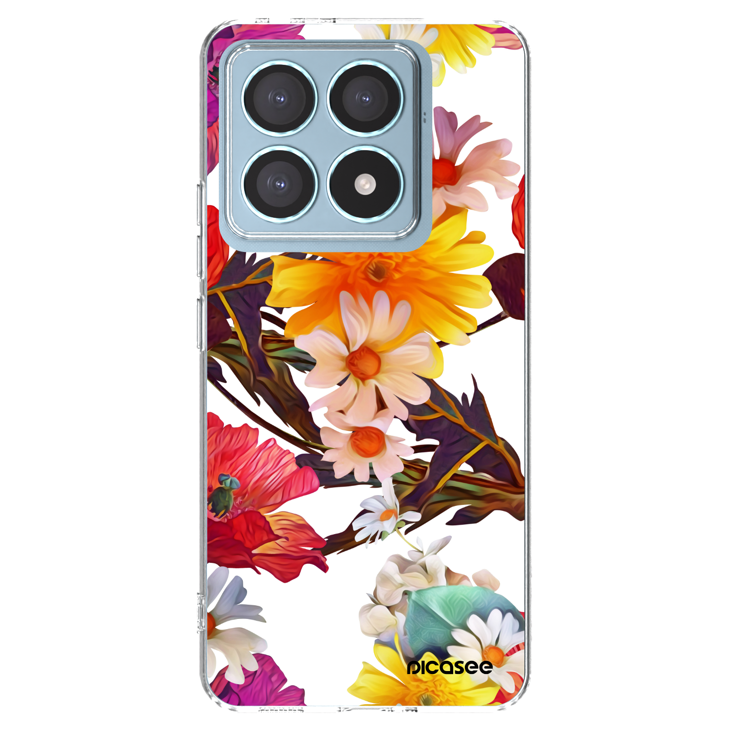 Picasee Xiaomi 14T Pro Hülle - Transparentes Silikon - Meadow