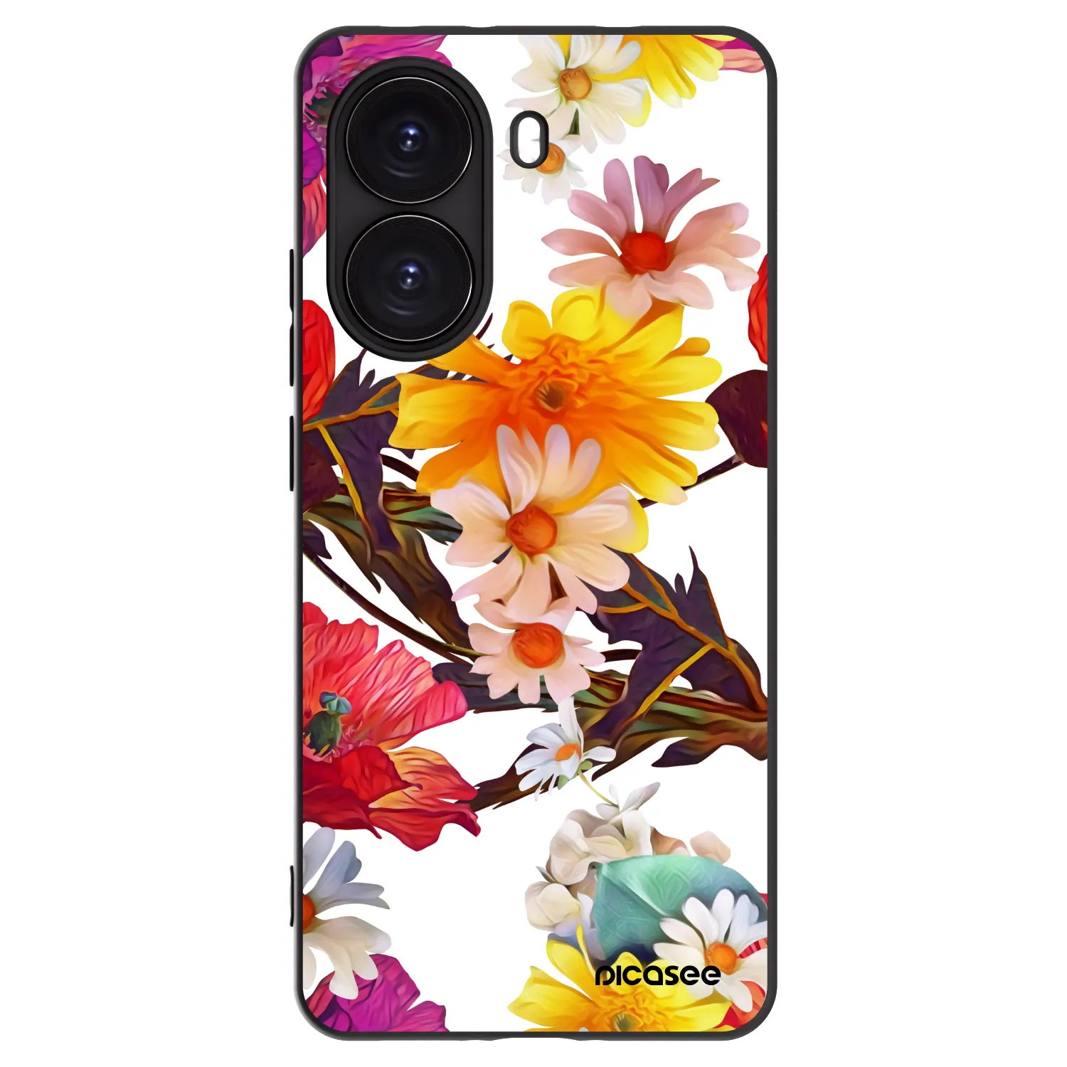 Picasee Xiaomi Poco X7 Pro 5G Hülle - Schwarzes Silikon - Meadow