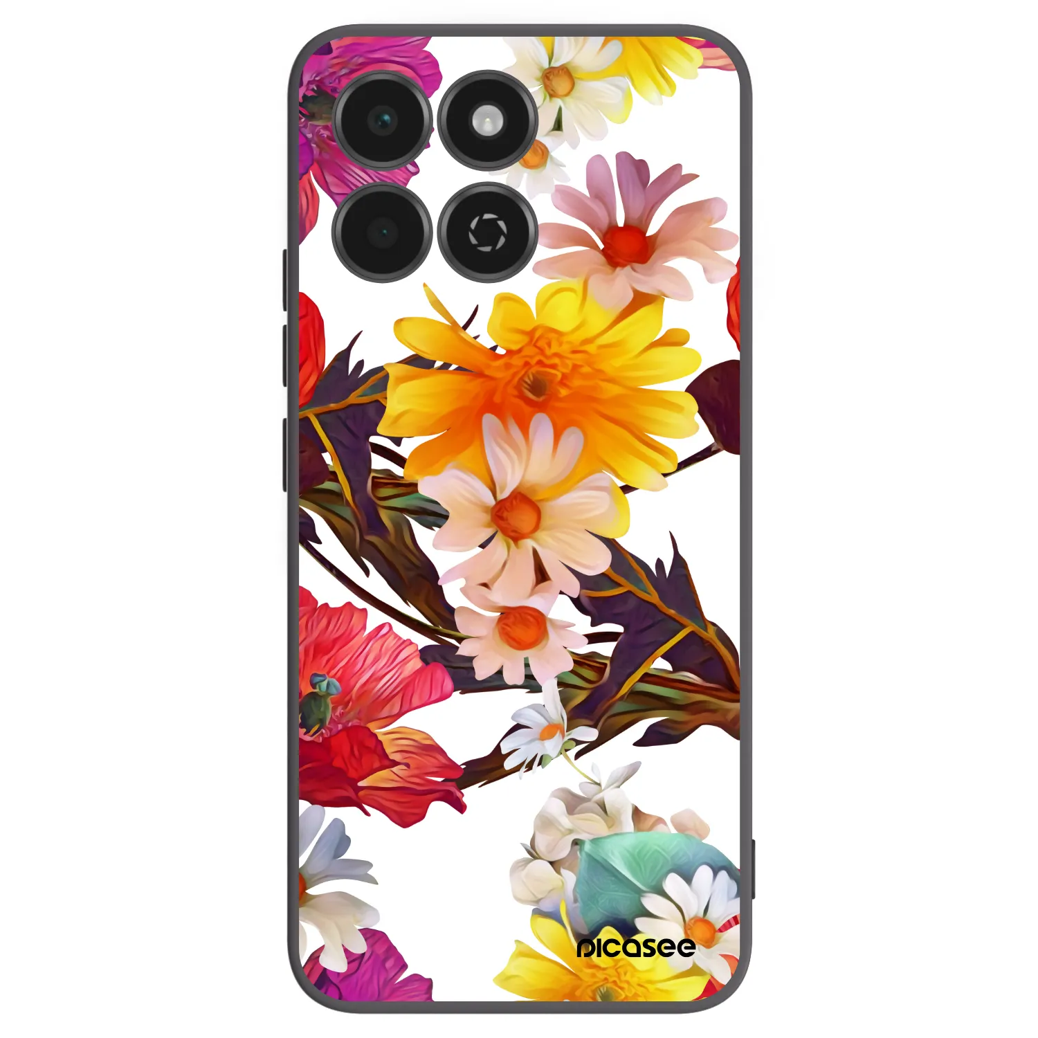 Picasee Honor 200 Smart 5G Hülle - Schwarzes Silikon - Meadow