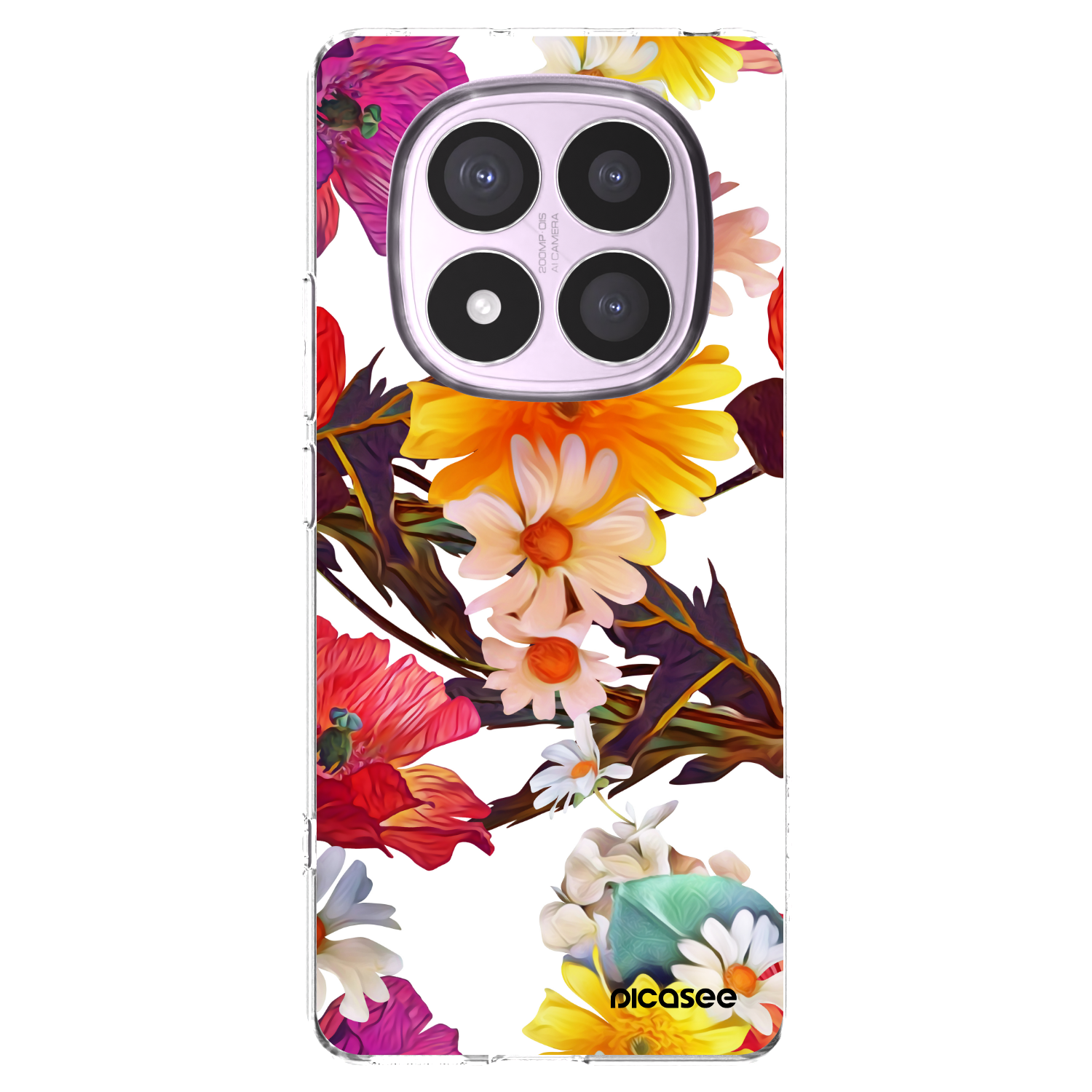 Picasee Xiaomi Redmi Note 14 Pro 4G Hülle - Transparentes Silikon - Meadow
