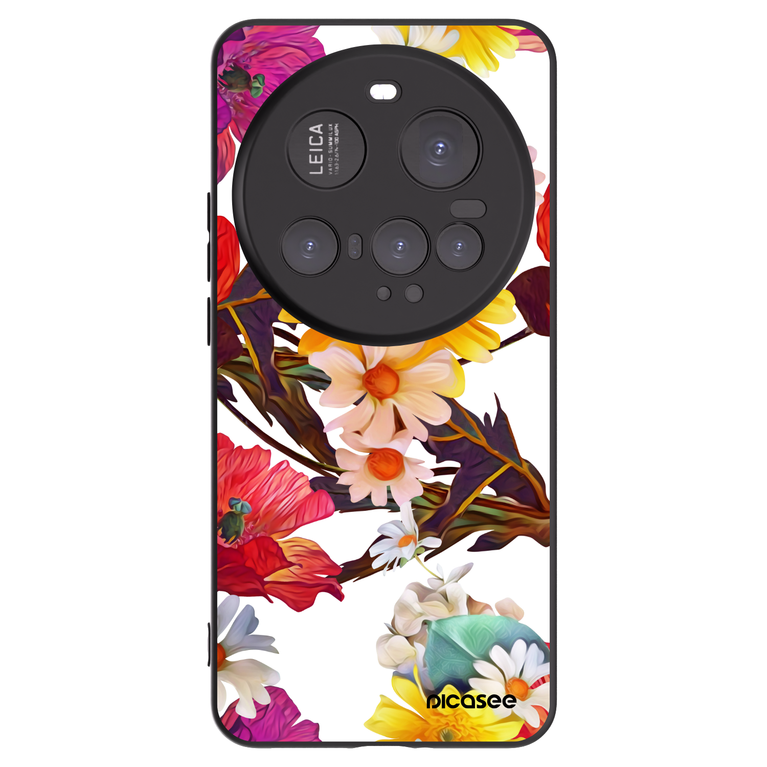 Picasee Xiaomi 15 Ultra Hülle - Schwarzes Silikon - Meadow