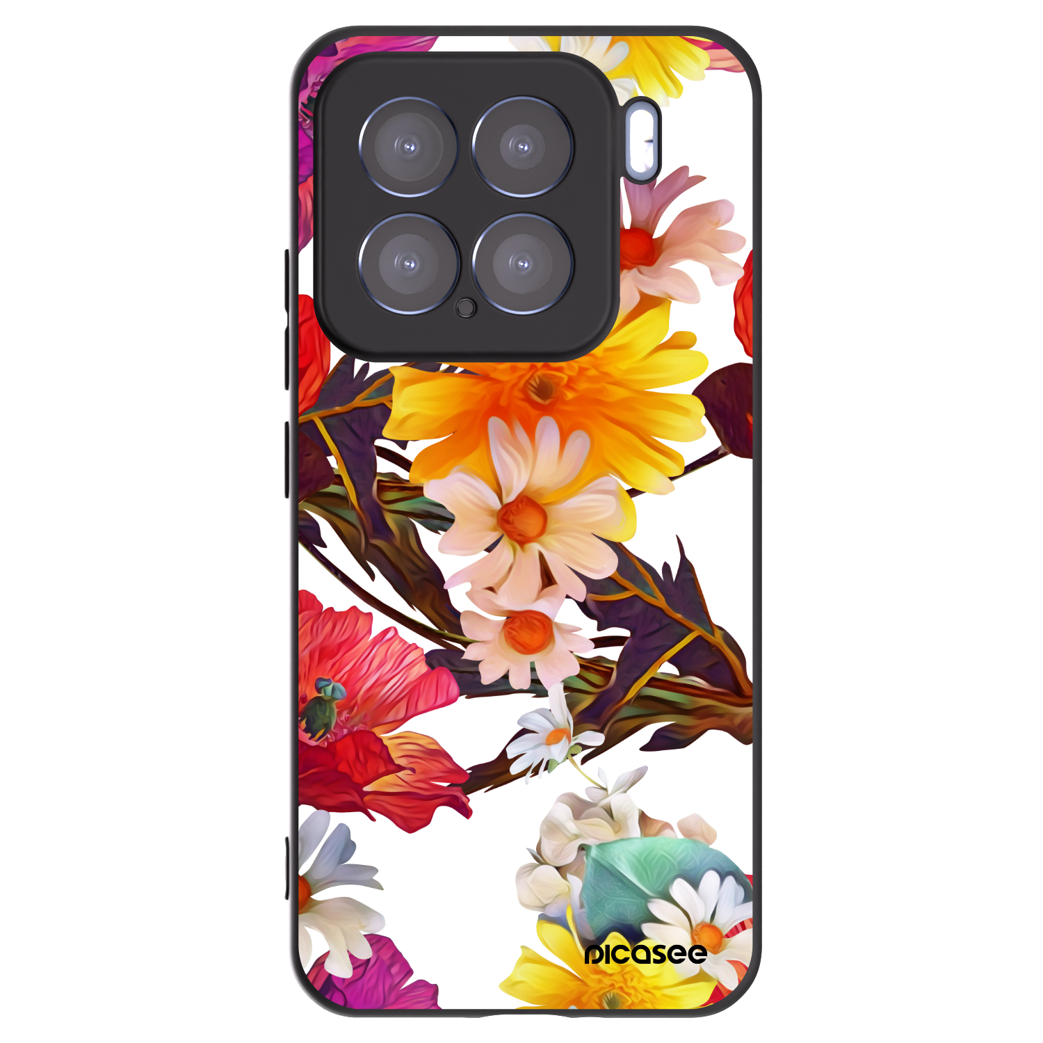 Picasee Xiaomi 15 Hülle - Schwarzes Silikon - Meadow