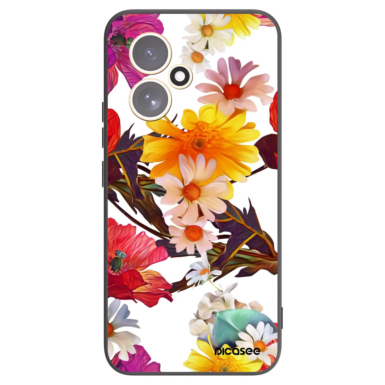 Picasee Honor 400 5G Hülle - Schwarzes Silikon - Meadow