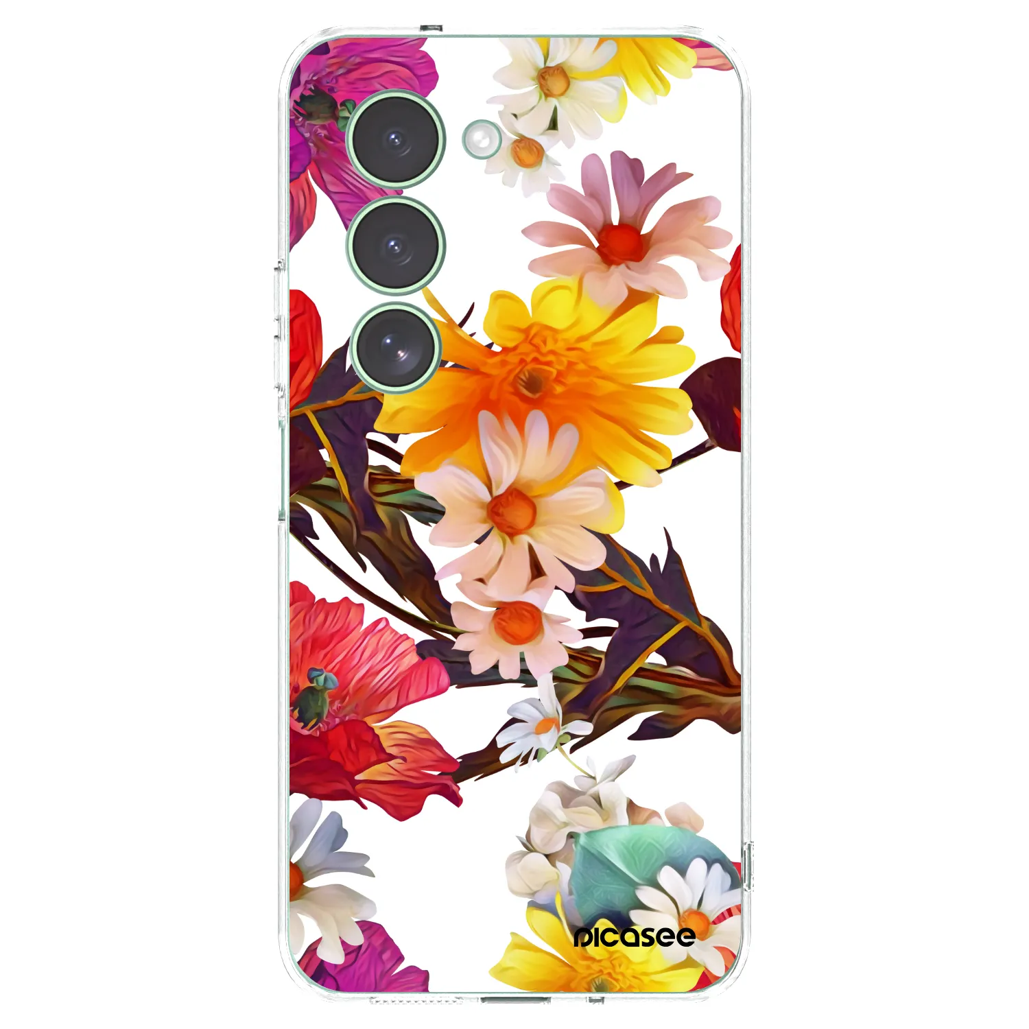 Picasee Xiaomi Redmi 15 5G Hülle - Transparentes Silikon - Meadow