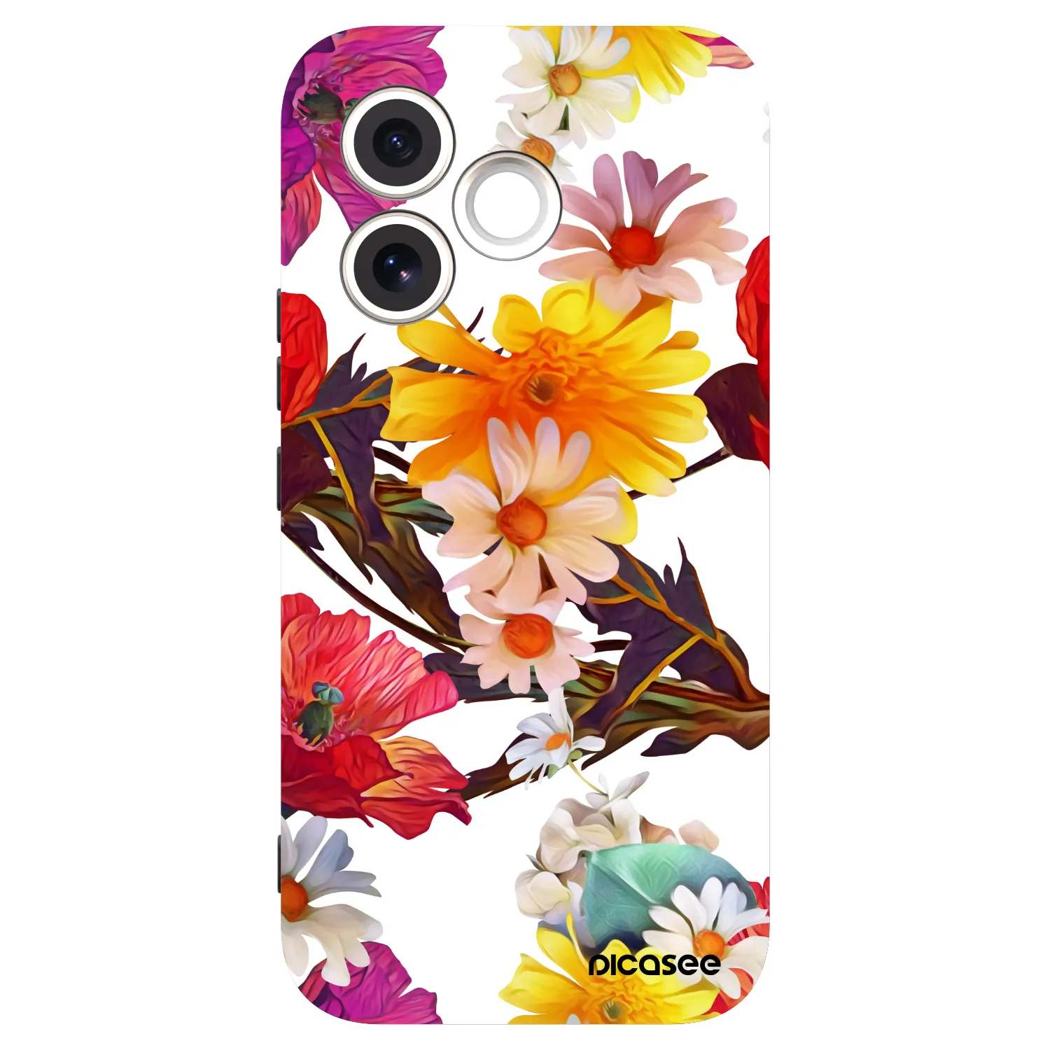 Picasee Honor 600 Lite Hülle - Schwarzes Silikon - Meadow