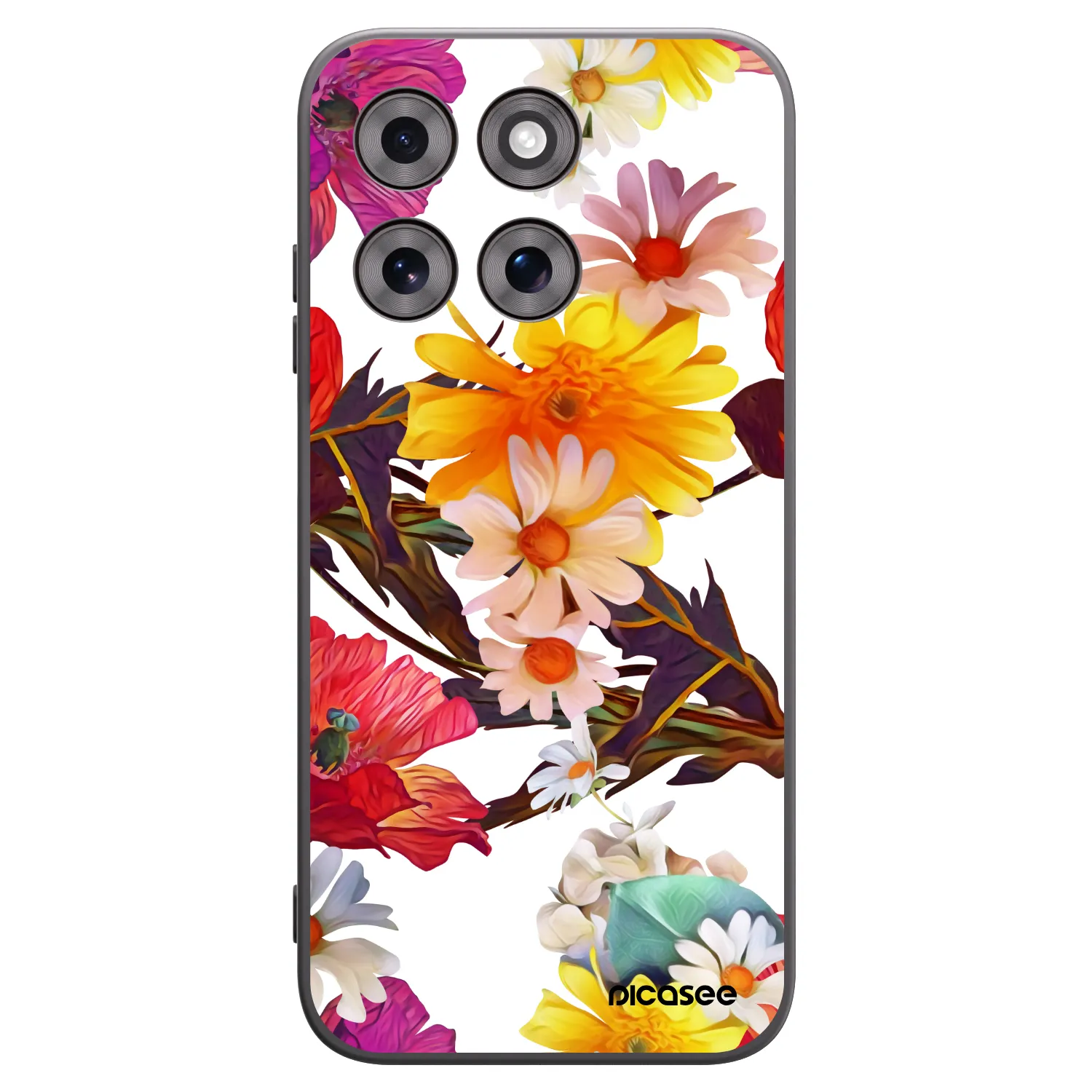 Picasee Motorola Moto G77 Hülle - Schwarzes Silikon - Meadow