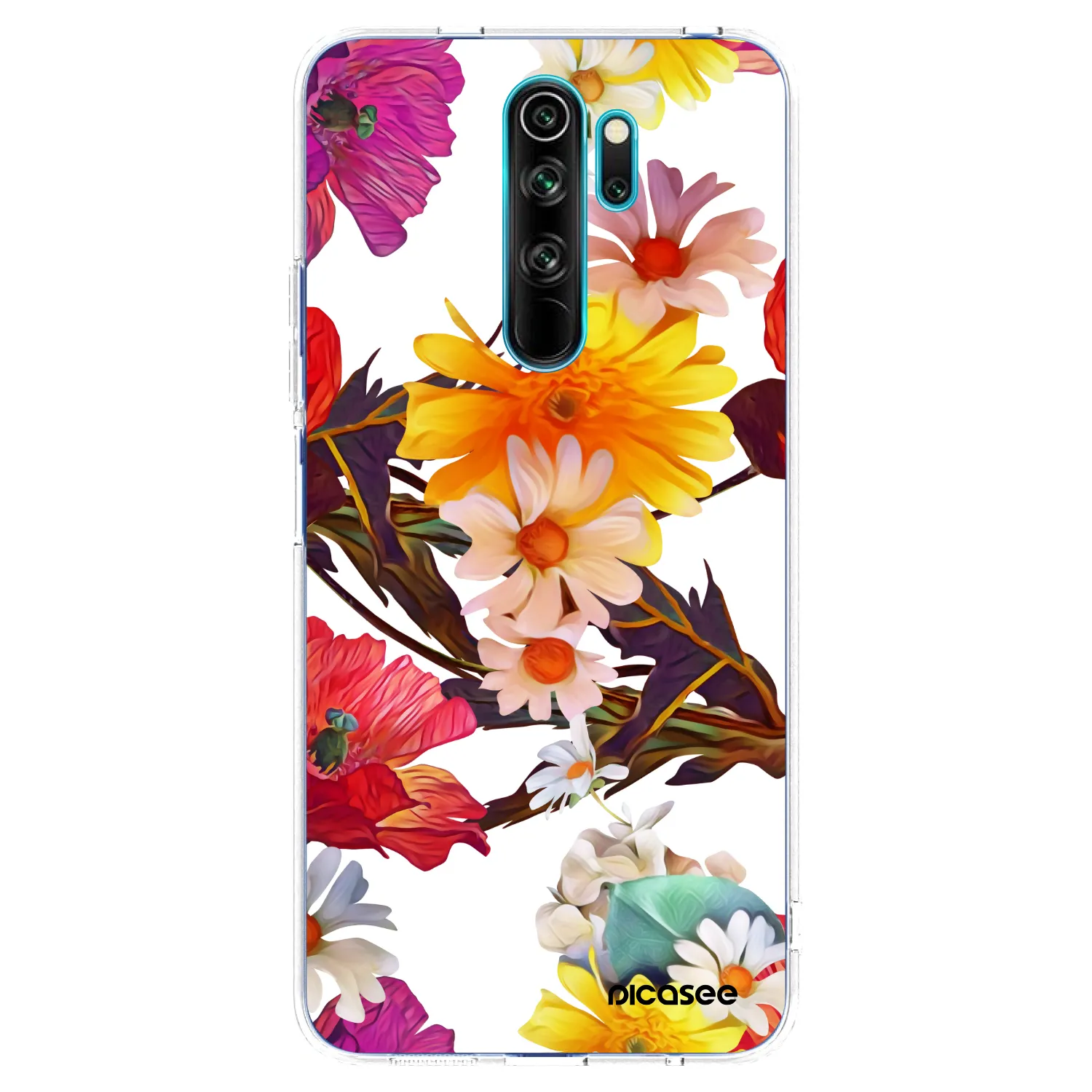 Picasee Xiaomi Redmi Note 8 Pro Hülle - Transparentes Silikon - Meadow