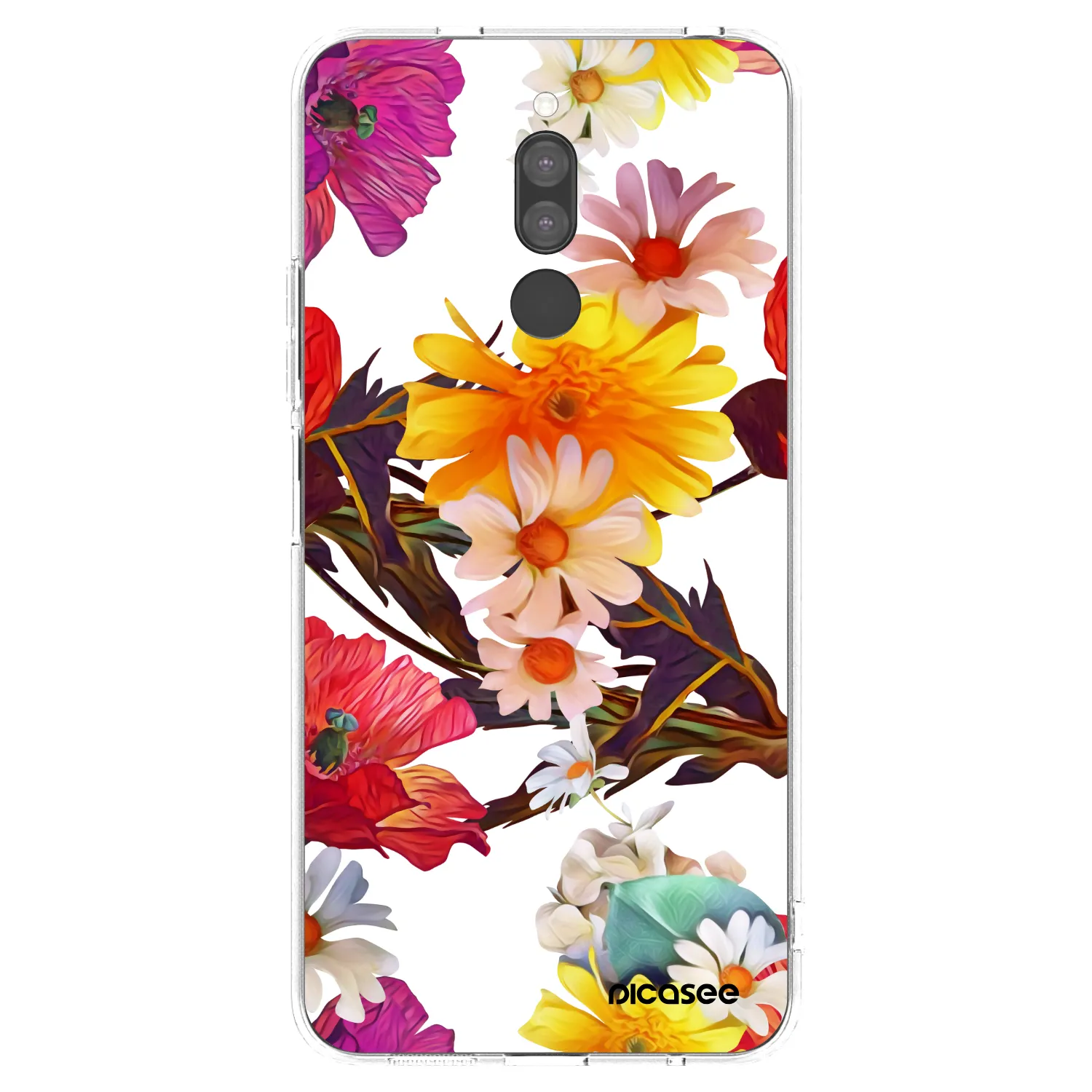 Picasee Xiaomi Redmi 8 Hülle - Transparentes Silikon - Meadow